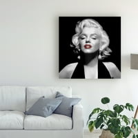 Zaštitni znak likovna umjetnost 'Halter Top Marilyn Red Lips' platno umjetnost Chrisa Consanija