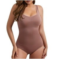 Ženski bodi Plus size A-Line odjeća za kontrolu trbuha zatezanje stražnjice bešavne tange za oblikovanje tijela