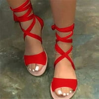 Ženske japanke ženske ljetne ravne cipele srednje duljine za dame prozračne Ležerne sandale model cipela za plažu