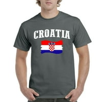 - Muška majica kratkih rukava - Zastava Hrvatske