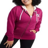 Champion Women Plus Campus French Terry Zip Hoodie