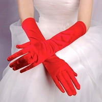 Ženske satenske duge rukavice za vjenčanje maturalne rukavice
