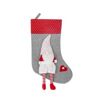 Božićne čarape od 3 tisuće patuljaka Djeda Mraza božićne čarape za kamin viseće čarape za obiteljski Božićni ukras