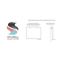 Stupell Industries osjetljivi leptir s crvenim pjegavim krilima Ilustracija Ilustracija slikanja galerija zamotana