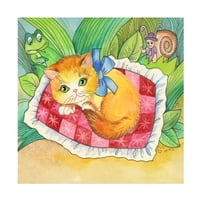 Lana korolievskaia 'tužna mačka' platno umjetnost