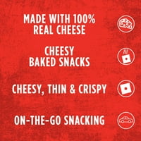Cheez-it Snap'd raznoliki čips od sira, oz, brojanje