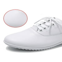 Rotosw Ladies Flats Up Up casual cipele bez klizanja cipela za hodanje lagana udobnost vožnje prozračnom bijelom