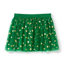 St Patrick's Day Girls 'FIOL SHAMROCK MESH suknja