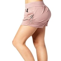 Ženske Nabrane kratke hlače, rastezljive kratke hlače, elastične kratke hlače u struku, kratke hlače, široke ženske