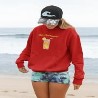 Buon Ferragosto Cool Drink Hoodie Women -image by Shutterstock, žensko x -veliko