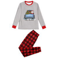 Božićna pidžama za sobove za obitelj, klasični Kompleti odjeće Za Spavanje, Kućni Božićni pidžama Set za odrasle,