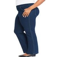 Ženske rastezljive traperice s džepovima veličine A-liste, redovite i sitne duljine