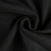 Jesenski topovi ženske trendi majice s kapuljačom s kapuljačom S kapuljačom, džemperi u crnoj boji;
