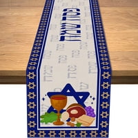 Stolnjak za stol Eid Mubarak - ukras stola Ramazanski ukras blagdanski stolnjak za blagovaonski stol ukras za