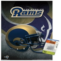 Los Angeles Rams - kaciga 16