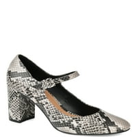 Brinley Co. Womens Block Heel Mary Jane Pump