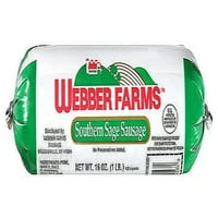 Webber Farms Southern Sage svinjska kobasica Roll, Oz