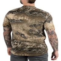 Muški kratki rukavi Camo TEE SISON UPOLORNI KONTROLO KOMPOTNA KOMIJA BY REALTREE, veličine S-3xl