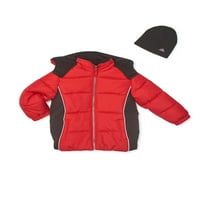 Zimska jakna za dječačiće, kaput s kapom kao poklon, set od 2 komada