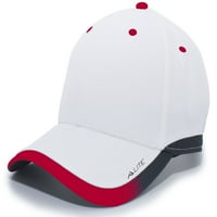 Pacific Headwear Lite serija podesiva kapica za kuka i petlju 416L bijeli crni OS