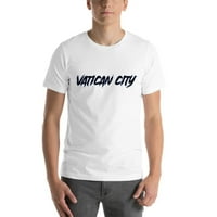 2xl Vatikanski gradski slasher stil pamučna majica s kratkim rukavima po nedefiniranim darovima
