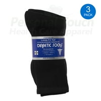 Personalizirane čarape za dijabetes, muške i ženske čarape u stilu posade odobrene od liječnika, Veličina 9-