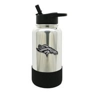Denver Broncos oz. Kromirana boca za vodu od žeđi od nehrđajućeg čelika