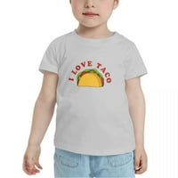 Love Taco Slatke majice za dječake za dječake djevojčice