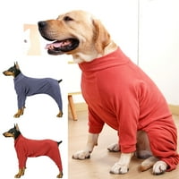Jakna od flisa za pse topli zimski kaput pulover s četiri noge za pse srednje veličine
