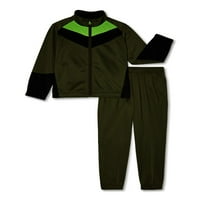 Atletic Works Boys Full Zip jakna i joggers dvodijelni tracksuit, veličine 4-16