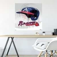 Atlanta Braves - zidni poster s kapaljkom, 22.375 34