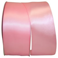Papirna satenska dvostrana ružičasta poliesterska traka od poliestera, 1800 2,5