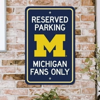 FanMats NCAA Michigan Wolverines plastični znak