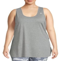 Reebok Women's Plus Size Stretch Jersey Racerback Tank Top