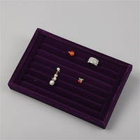 Pribor prstenovi za skladištenje traga za nakit za nakit slučaj novi dizajnerski držač naušnica ukrasi bo nakit