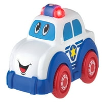 Dječja igračka s pozadinskim osvjetljenjem i zvukovima policijskog automobila za malu djecu od 1 godine i više