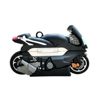 Futrola za slušalice za slušalice, svjetleći silikonski 3-inčni motocikl otporan na udarce, kompatibilan s paketom