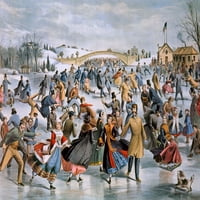 Central Park u zimskoj povijesti