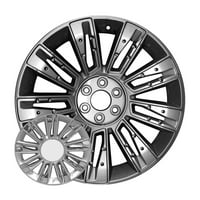Novi aluminijski kotač s podijeljenim žbicama, srebrno obojen nakon prodaje, pogodan za izdanje iz 2015. godine