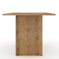 Blagovaonski stol u prirodi u stilu zemlje 122, 29. 67. 32 inča