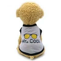 Majica s natpisom u boji štene štene kaput za kućne ljubimce Topla odjeća za mačke kaput za kućne ljubimce