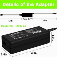 - Zamjena punjača za adapter za izmjeničnu struju za prijenosna računala od 96 do 1035 do 1045 do 6
