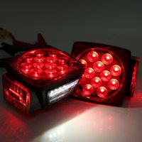 12V LED Taillight Kit 12V LED Pomoćna prikolica za repnu svjetlost Prikolica Zaustavite kočni brod Marine ispod