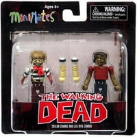 Mornar zombi i zombi minifigura s ugrizom za nogu minimizira seriju 2