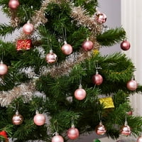 Božićne kuglice ukrasi za božićno drvce-neraskidivi ukrasi za božićno drvce viseća kugla za ukrašavanje svečane