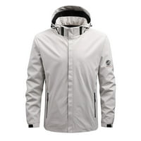 Muški jednobojni jesenski / zimski ležerni jednostavni kaput Sportska bejzbolska odjeća s džepom s patentnim zatvaračem