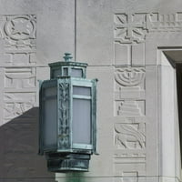 Ispis: Pogled izvana. Pojedinosti o svjetiljci. Kongresna Knjižnica John Adams