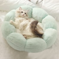 Park ljubimac pas mačka umirujući krevet toplo mekano plišano gnijezdo okruglog oblika u obliku cvijeta Udobna