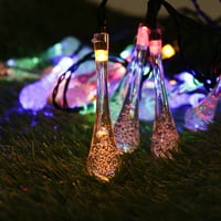 21ECH 30 LED solarni vijenac ukrasna svjetla u obliku suze Vila svjetlucavo svjetlo Božić novogodišnji dekor za
