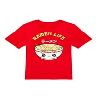 Maruchan Ramen Boys Life majica s kratkim rukavima, veličine 4-18